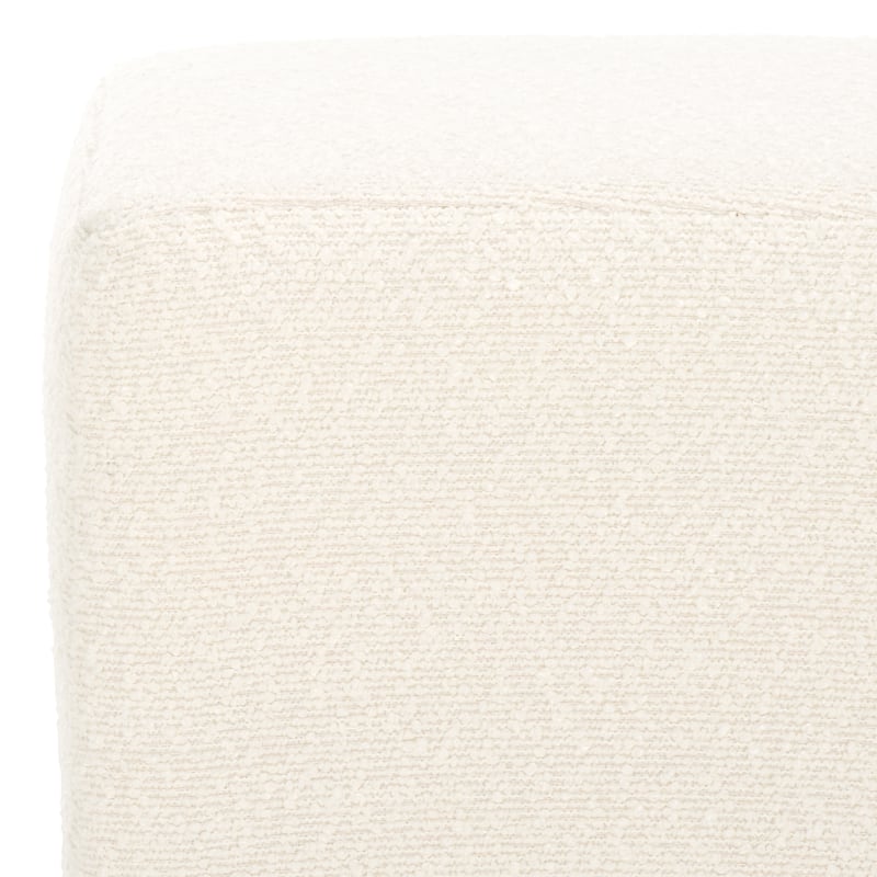 SAFAVIEH Couture Jessa Square Boucle Ottoman