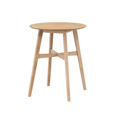31.5 Inch Wooden High Top Dining Table,Round Bar Table