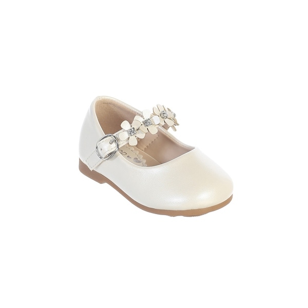 ivory mary jane flower girl shoes