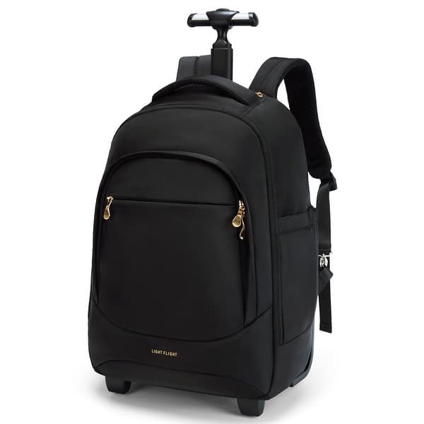 Rolling Travel Backpack, Water-Resistant Travel Laptop Backpacks with Wheels for Adults, 17 Inch - Bed Bath & Beyond - 42714754 Rolling Travel Backpack, Water-Resistant Travel Laptop Backpacks with Wheels for Adults, 17 Inch - Bed Bath & Beyond - 42714754