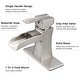 preview thumbnail 22 of 47, Vibrantbath Vessel Sink Faucet Waterfall with Pop Up Drain
