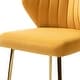 preview thumbnail 18 of 105, HULALA HOME Upholstered Tufted Back Side Accent Dining Chair with Small Base