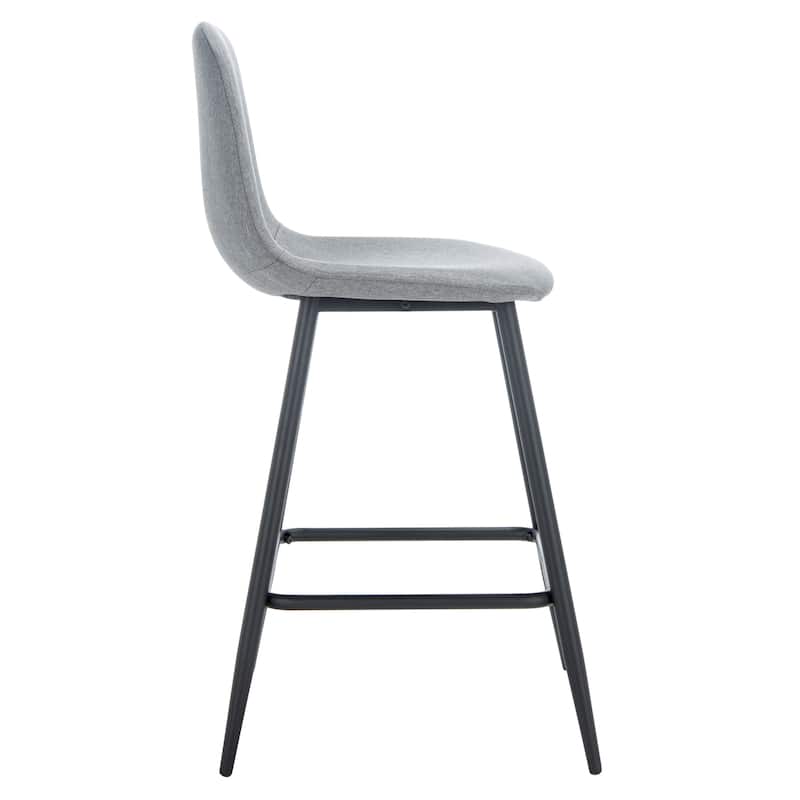 SAFAVIEH Almedia Modern 23-inch Counter Stool - 19.3" W x 16.5" L x 23" H - 19Wx17Dx35H