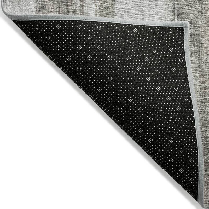 Calu Artistic Abstract Weather Resistant Classic Meets Modern Outdoor Rug