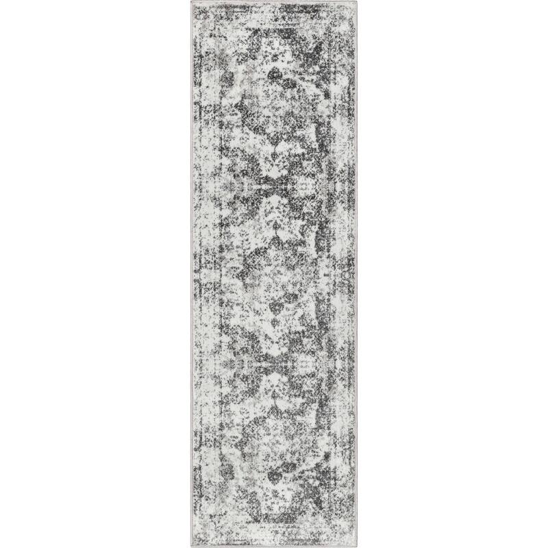 Well Woven Zazzle Patras Vintage Oriental Area Rug - 2' 3" x 7' 3" - Ivory - Runner