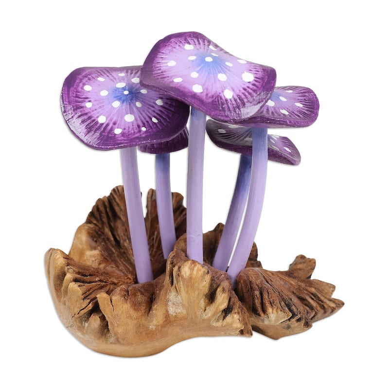 Novica Handmade Wild Magic Wood Sculpture