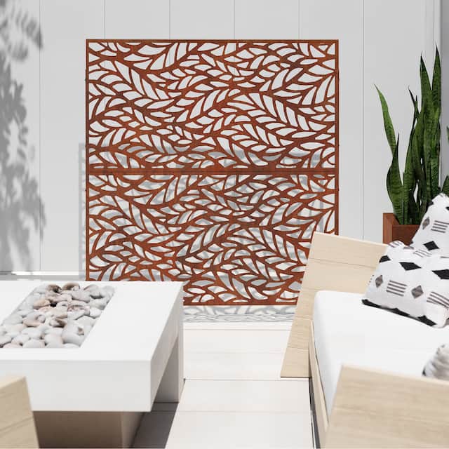 Veradek Corten Steel Screen Panel