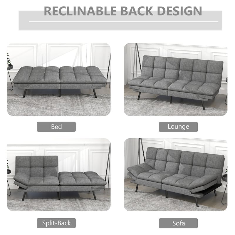 74 INCH Corduroy Sofa, Comfy Sofa Couch Extra Deep Seats, Corduroy Couch Mid-Century Modern Couch 3 Seater Sofa Loveseat