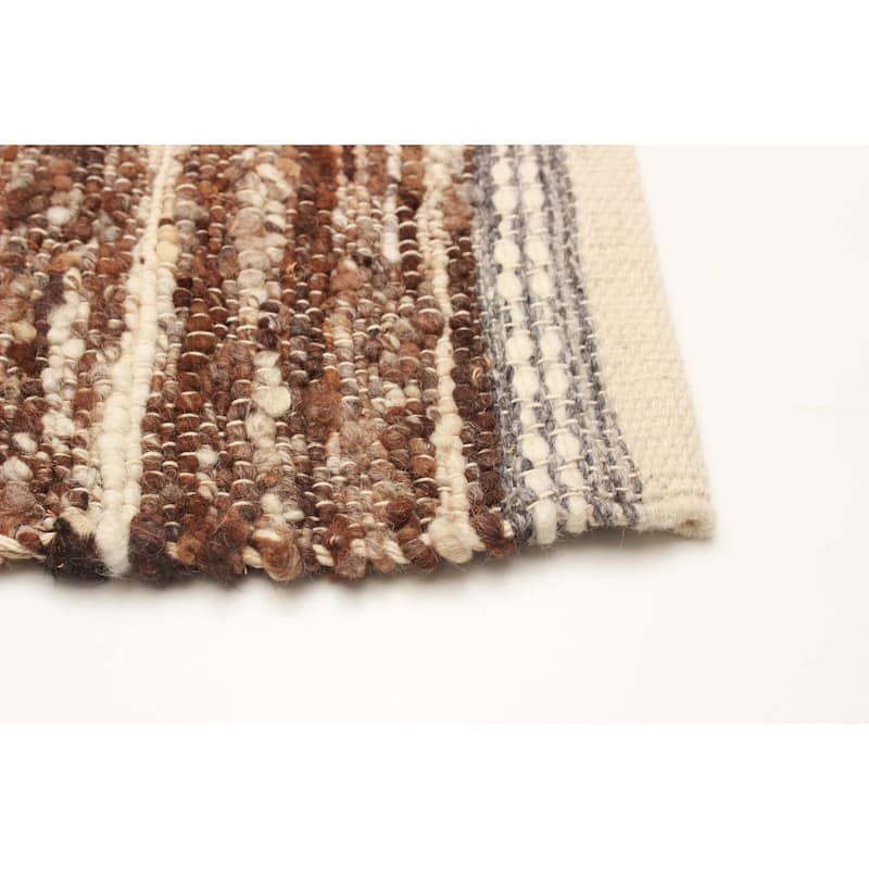 Sienna Brown Rug 5'5" x 7'11" - 5'5 x 7'11