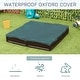 preview thumbnail 4 of 3, Kids Outdoor Sandbox with Cover Garden Bed, Easy Assembly Children's Play Station for Backyard, Brown, 48.5" x 48.5" x 8.25"
