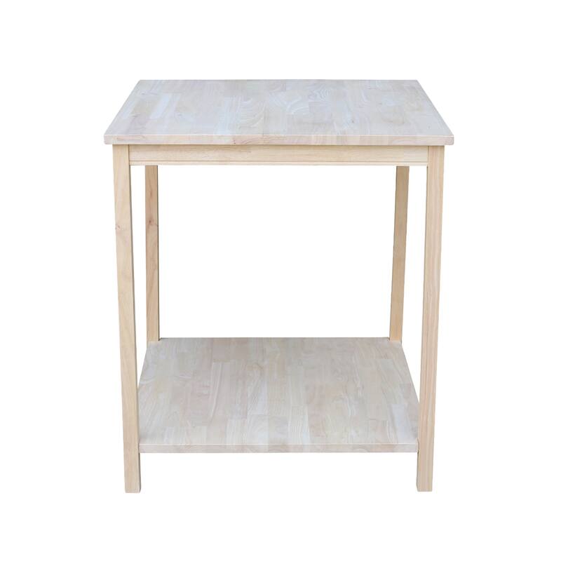 Solid Wood Corner Desk Extension Table