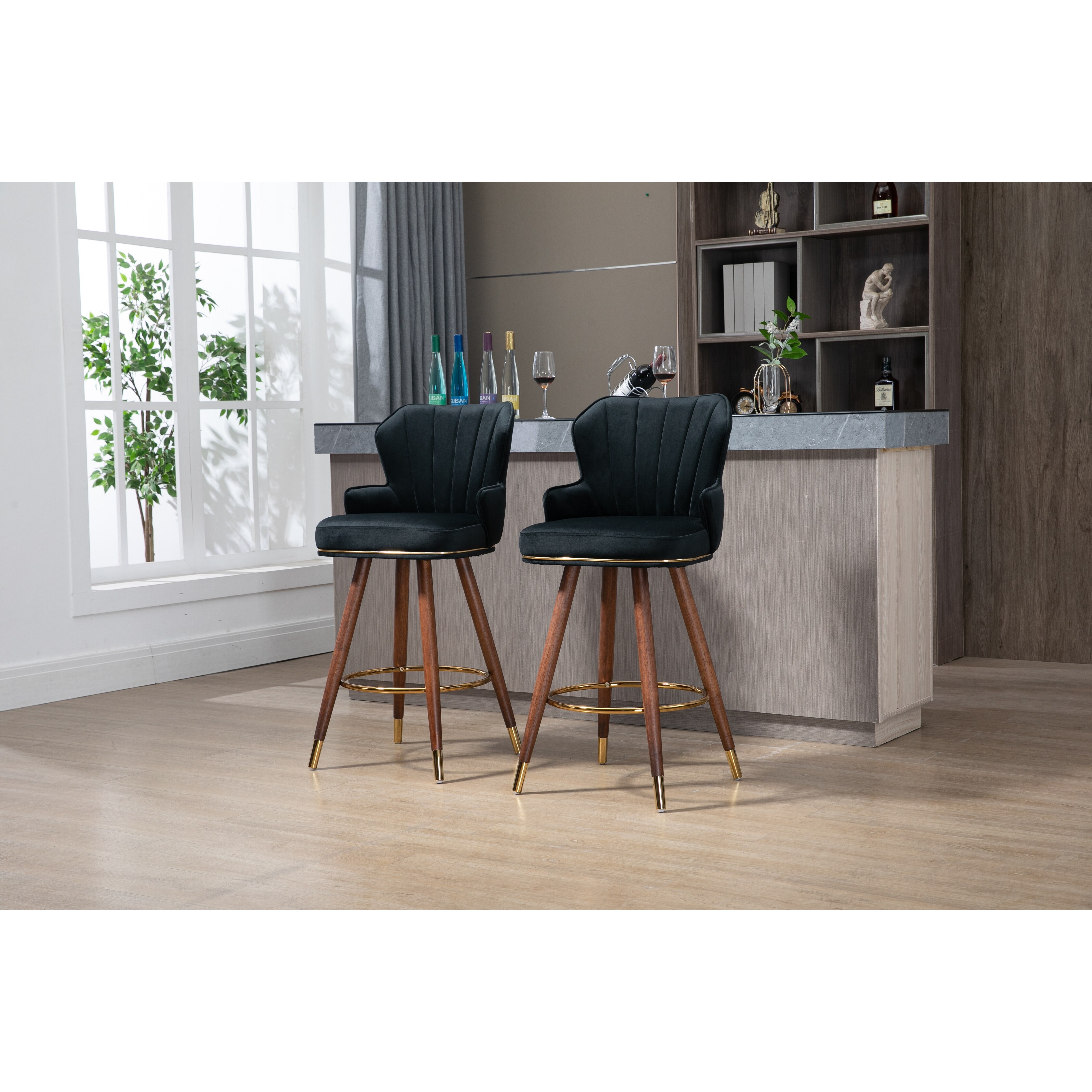Sturdy swivel hotsell bar stools