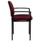preview thumbnail 10 of 43, Comfort Stackable Steel Side Reception Chair with Arms