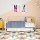 preview thumbnail 5 of 16, The Novogratz Bright Pop Full Metal Daybed with Twin Trundle Bed