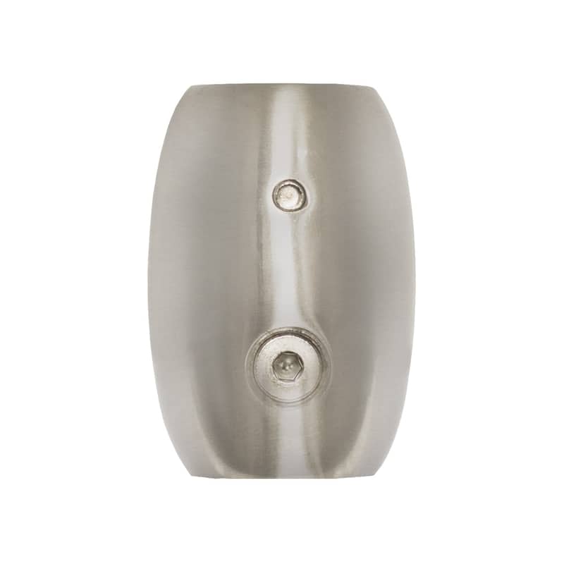 Downrod Coupler - Antique Brass - 2.83 Inches - Polished Nickel