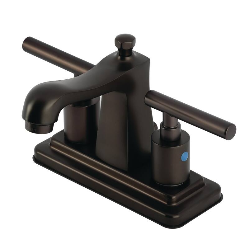 Kingston Brass FB464.CML Manhattan 1.2 GPM Centerset Bathroom Faucet - Oil Rubbed Bronze