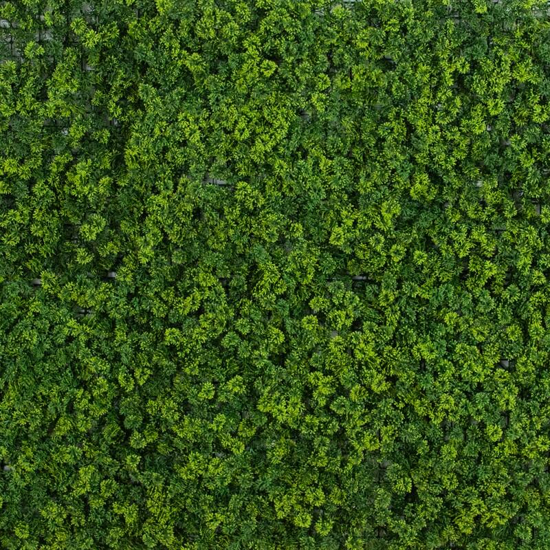 Irish Green Meadow Artificial Wall Panels - 20" - Set of 6