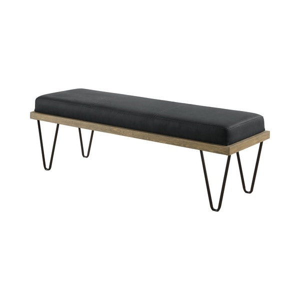 Hairpin leg bench store for sale