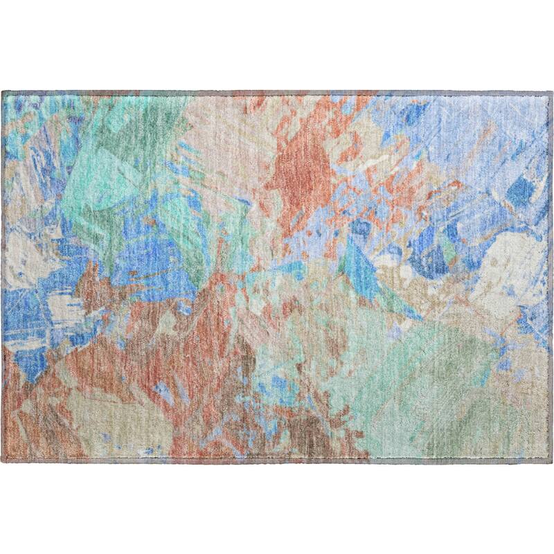 Premium Washable Super Soft Modern Brushstrokes Mayfield Rug