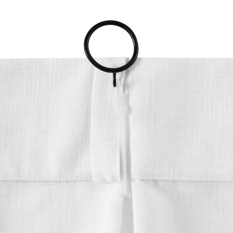Madison Park Emery 300gsm poly linen with 7 pinch pleat per pc
