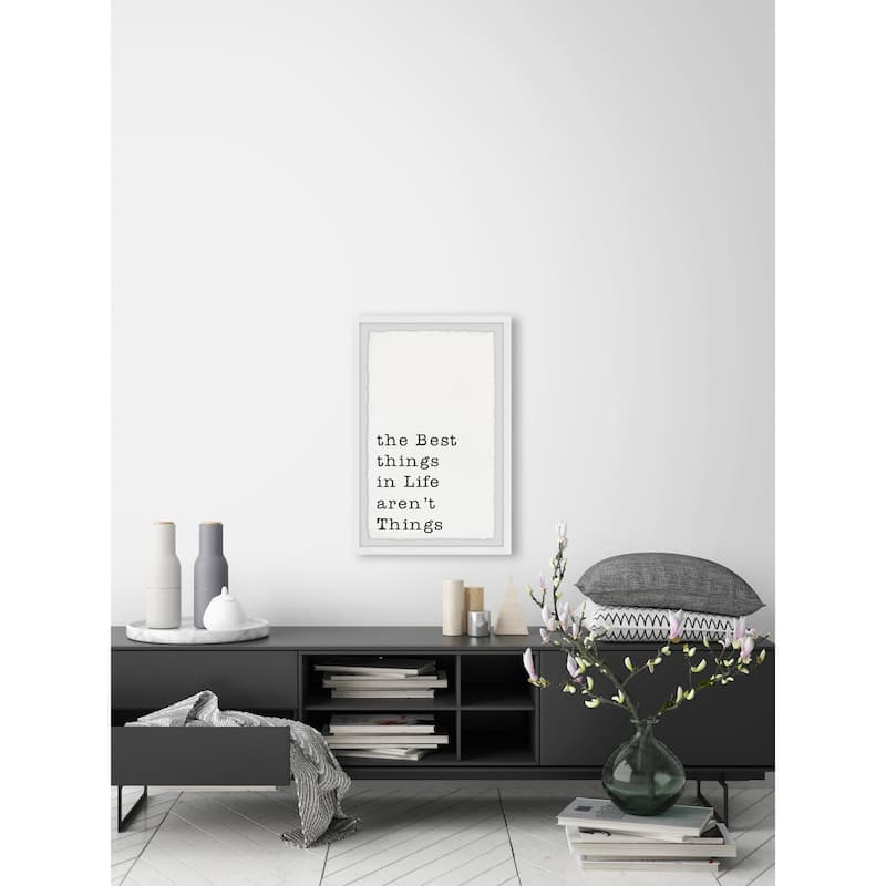 'Best Things in Life II' Framed Painting Print