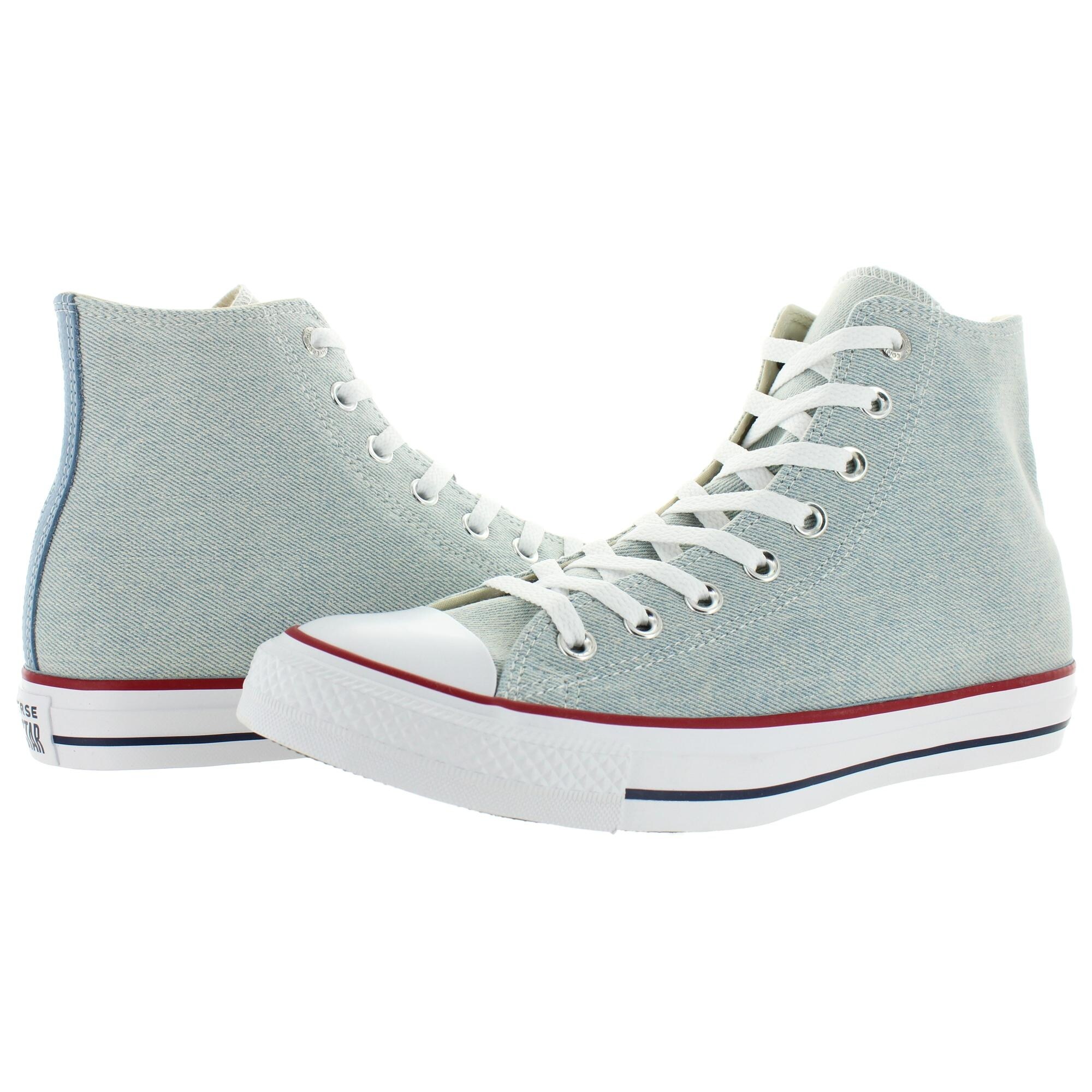 light blue converse high tops