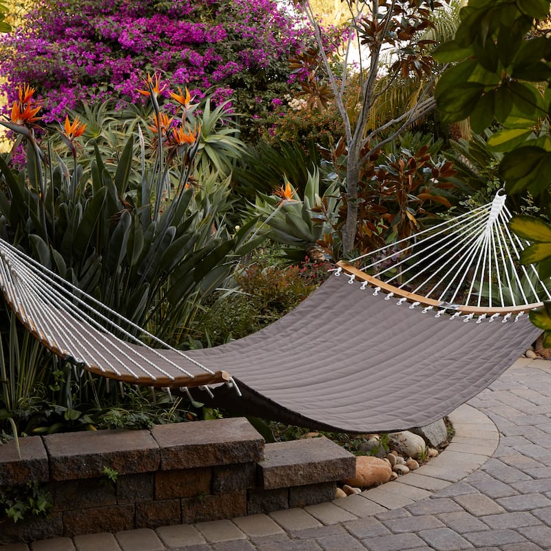 Classic Accessories Ravenna ConnectCurve Quilted Double Hammock, 81"L x 55"W