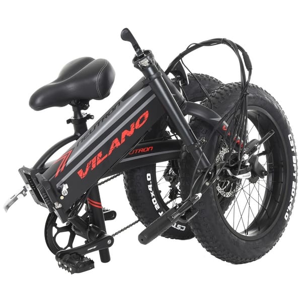 Shop Vilano Neutron Electric Folding Fat Bike 20 Inch Wheels Overstock 18111143