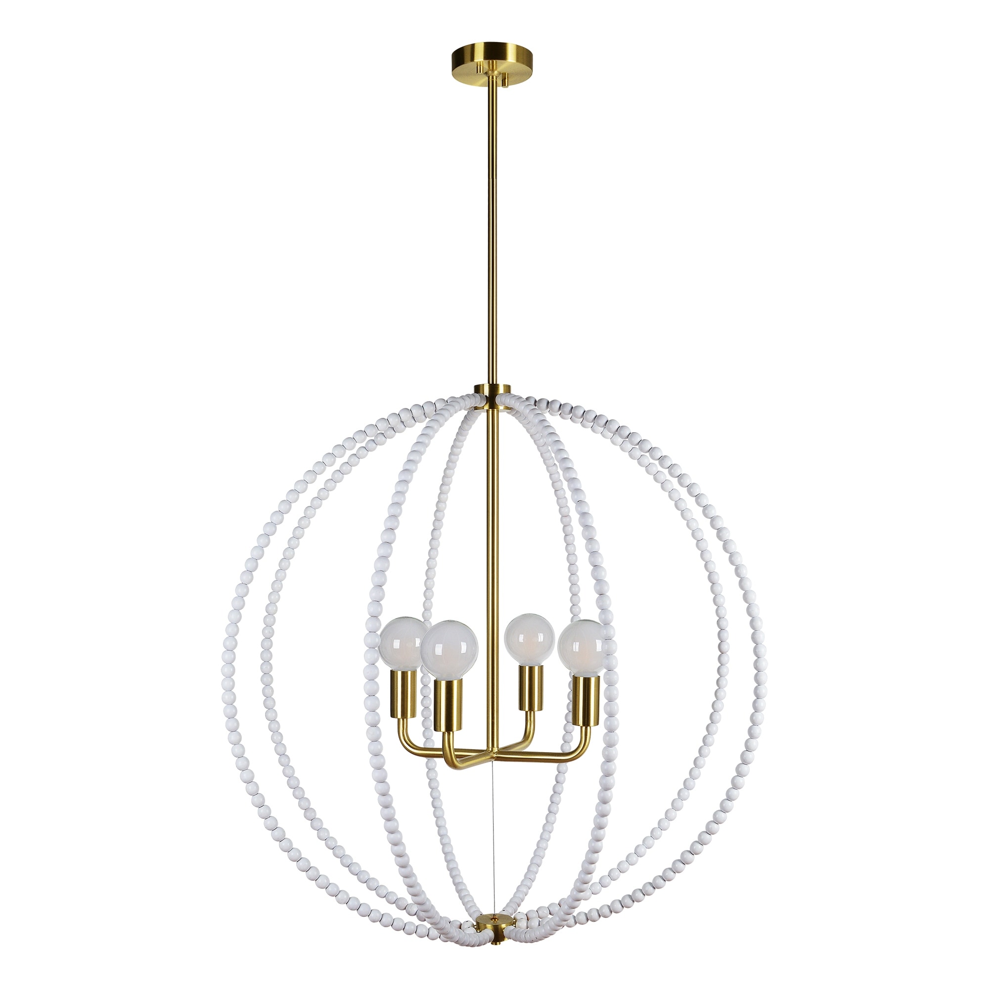 Renwil Basil 32" Length Ceiling Fixture, White