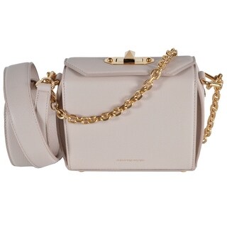 alexander mcqueen gold bag