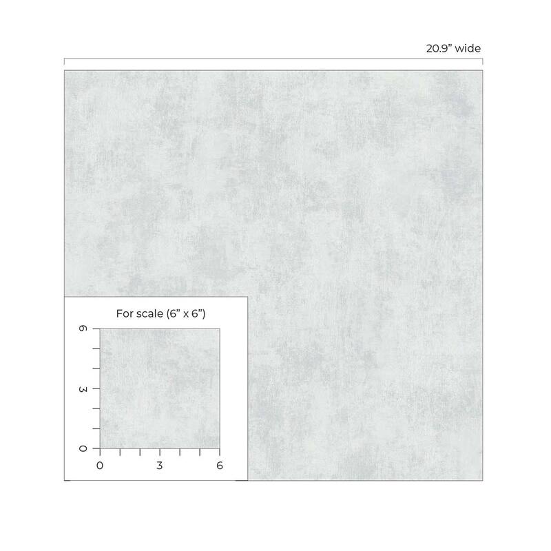 Seabrook Designs Claire Faux Plaster Nonwoven Unpasted Wallpaper