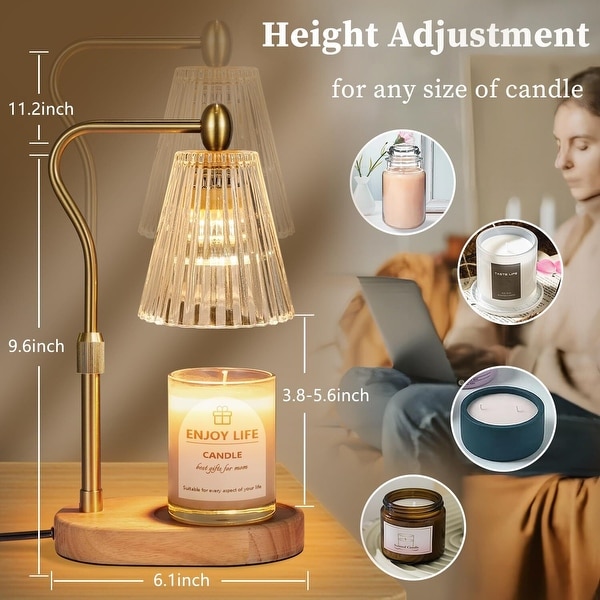 Candle Warmer Lamp with Timer Dimmer Adjustable Height On Sale Bed Bath Beyond 42458685