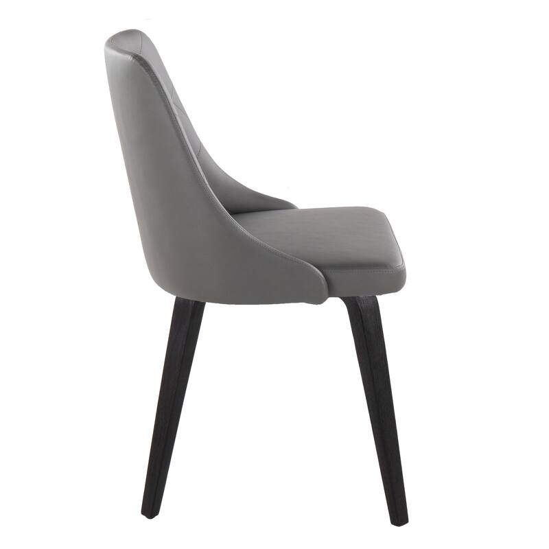 Carson Carrington Ockelbo Dining Chair with Bent Wood Legs (Set of 2)