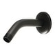 preview thumbnail 1 of 10, Kingston Brass Trimscape 6-Inch Shower Arm with Flange Matte Black