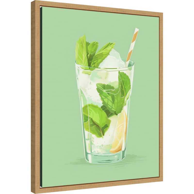 Mojito by Jolly and Dash (16 x 20 in.), Framed Canvas Wall Art Print
