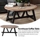 preview thumbnail 11 of 23, COZAYH Rustic Farmhouse End Table, French Country Accent Coffee Table for Family, Small Spaces