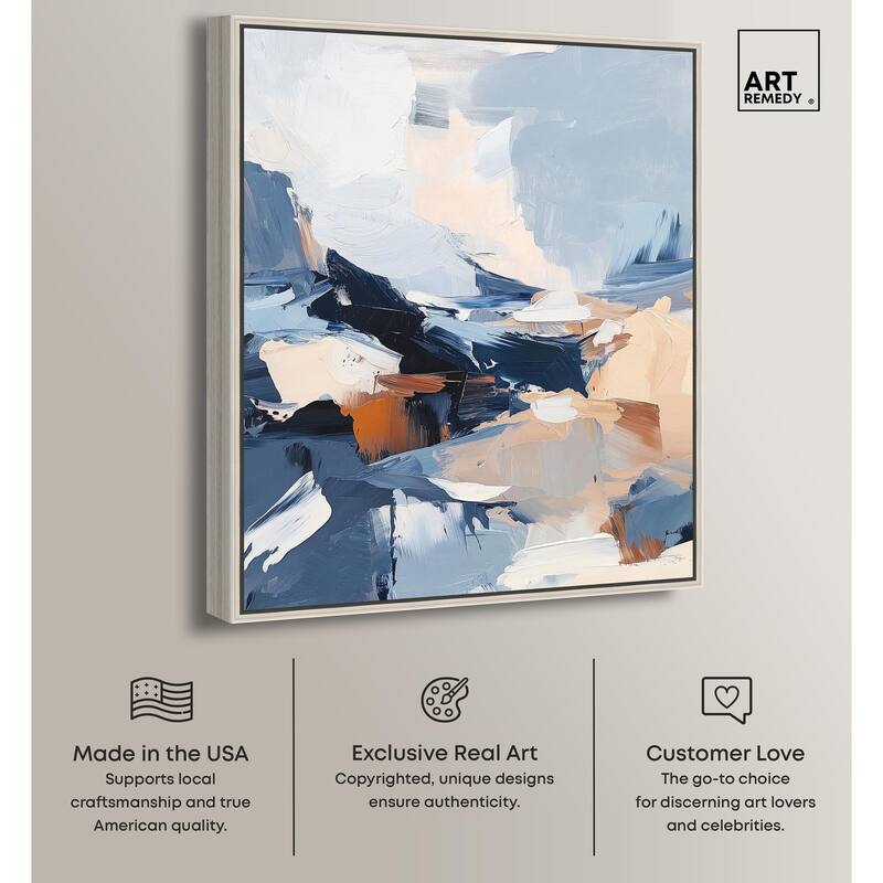 A Symphony in White III Canvas by Art Remedy