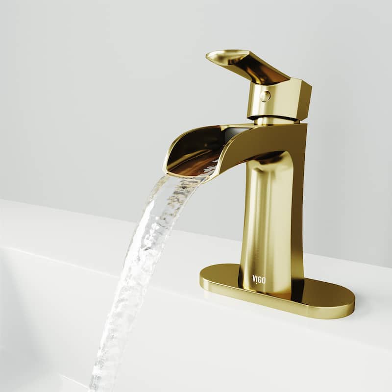 VIGO Paloma 7" H Single Handle Single Hole Bathroom Faucet