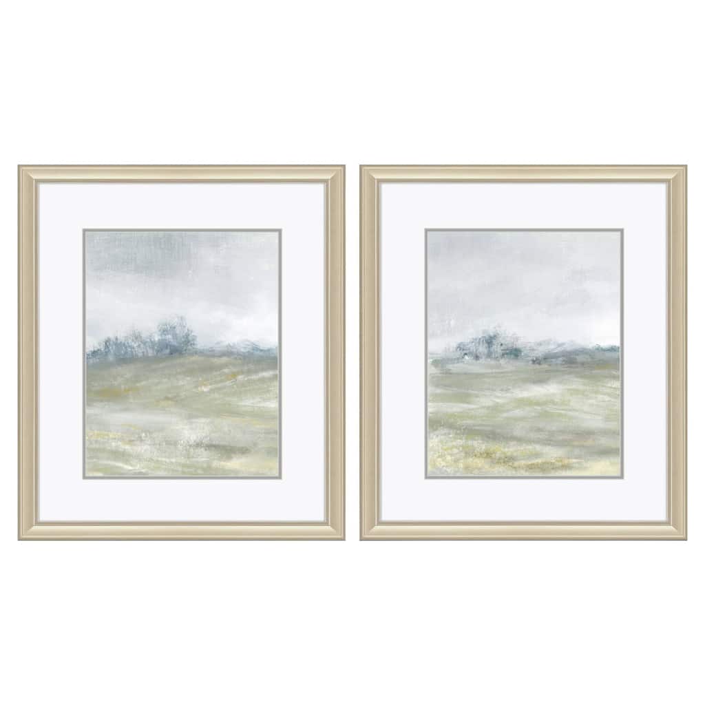Morning Mist S/2 Framed Art Under Glass