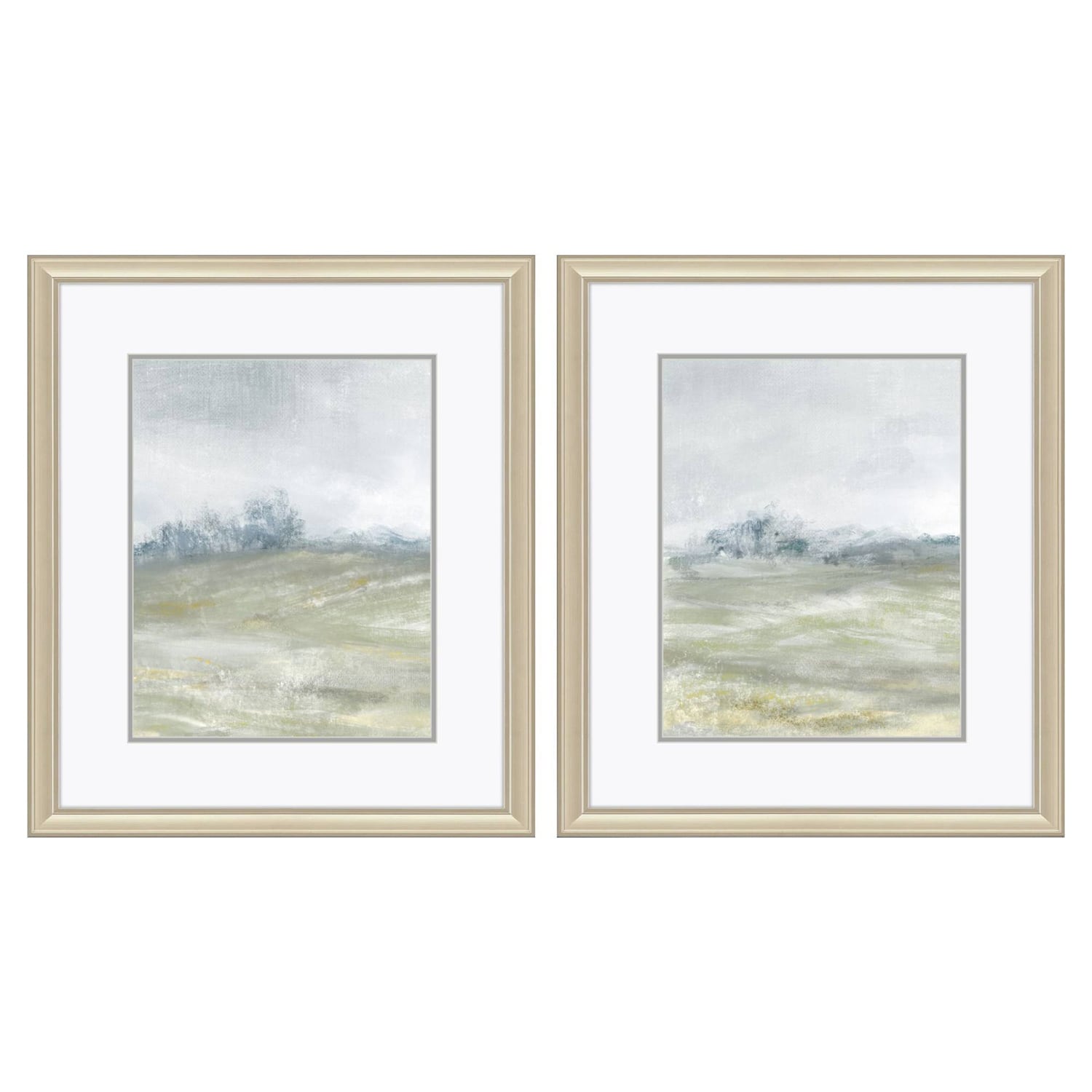 Morning Mist S/2 Framed Art Under Glass