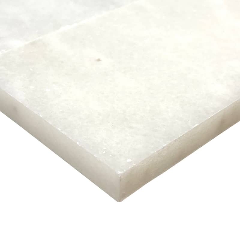 Pale Gray Marble 3" x 9" Polished Tile