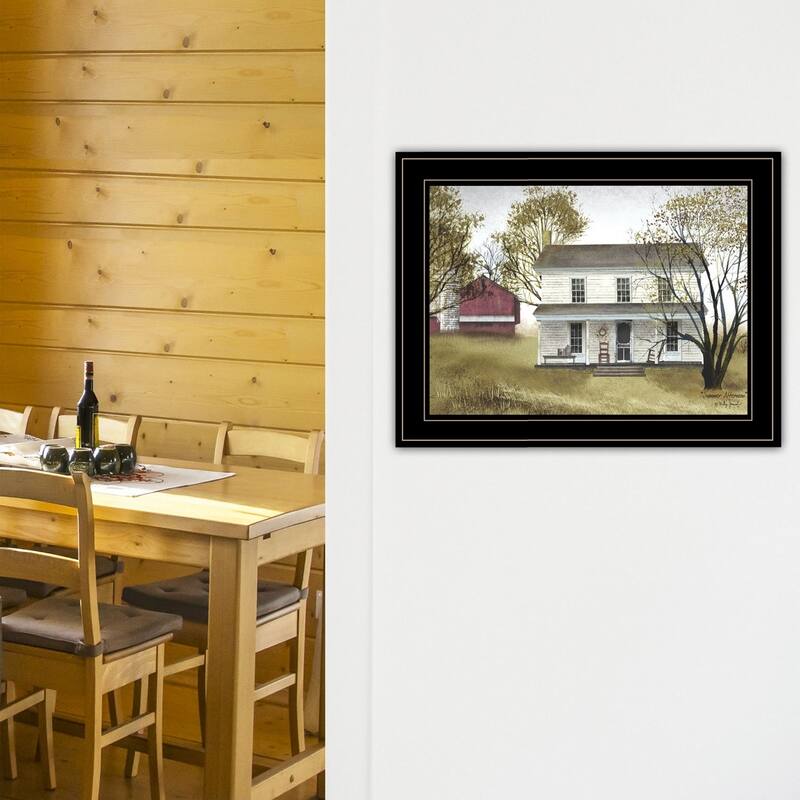 TrendyDecor4U Farmhouse "Summer Afternoon" Framed Print Wall Art by Billy Jacobs