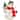 18" Snowman with 'Snow' Sign Wooden Christmas Decoration