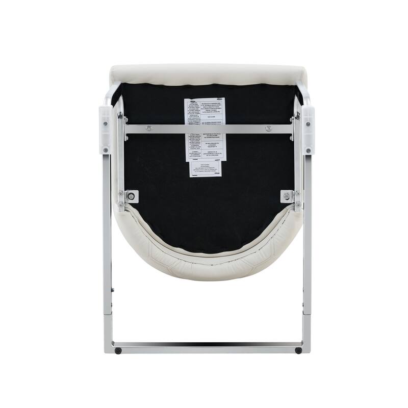 Leather Kitchen Chair Dining Chair Side Chair Lounge Chair Reception Chair Office Chair with Metal Legs