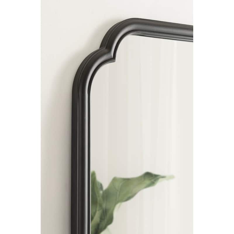 Kate and Laurel Glenby Scallop Wall Mirror