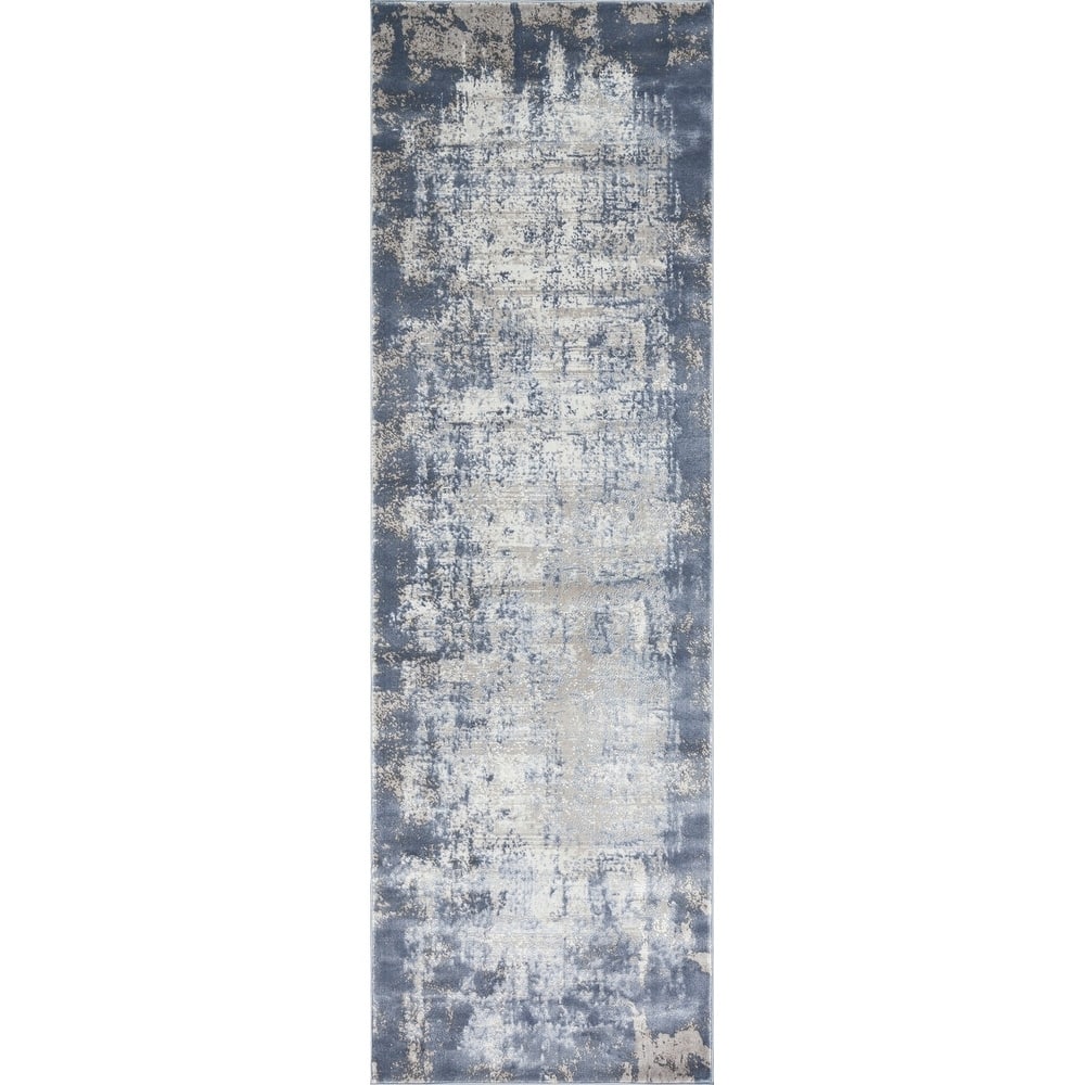 Alexander Home Mason Abstract Modern Distressed Rug