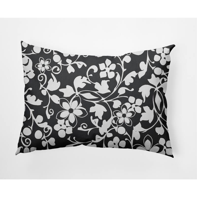 Evelyn Indoor/Outdoor Throw Pillow - Pepper - 14" x 20"