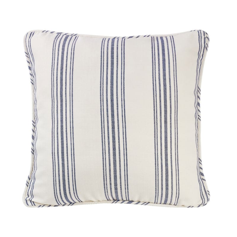 HiEnd Accents Prescott Piped Euro Sham, 27"x27"