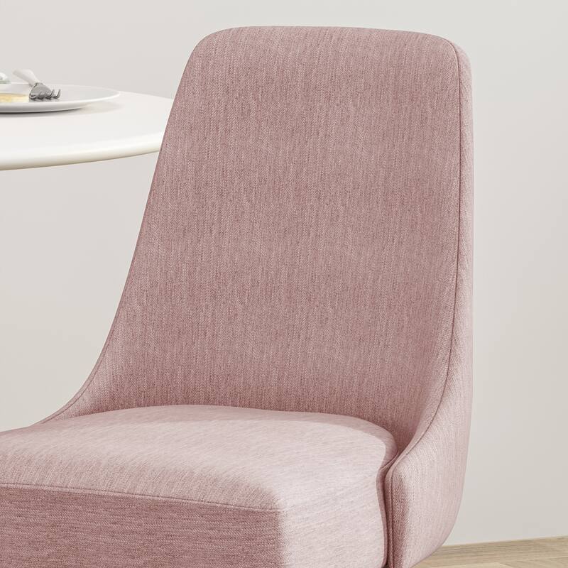 Alnoor Modern Armless Fabric Dining Chairs (Set of 2) by Christopher Knight Home - N/A