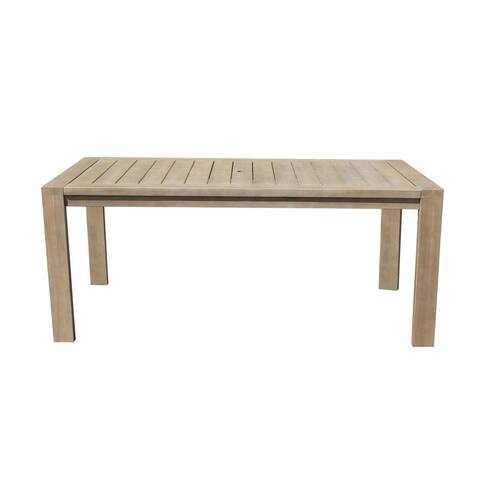 Harbor 70" Patio Table, Natural